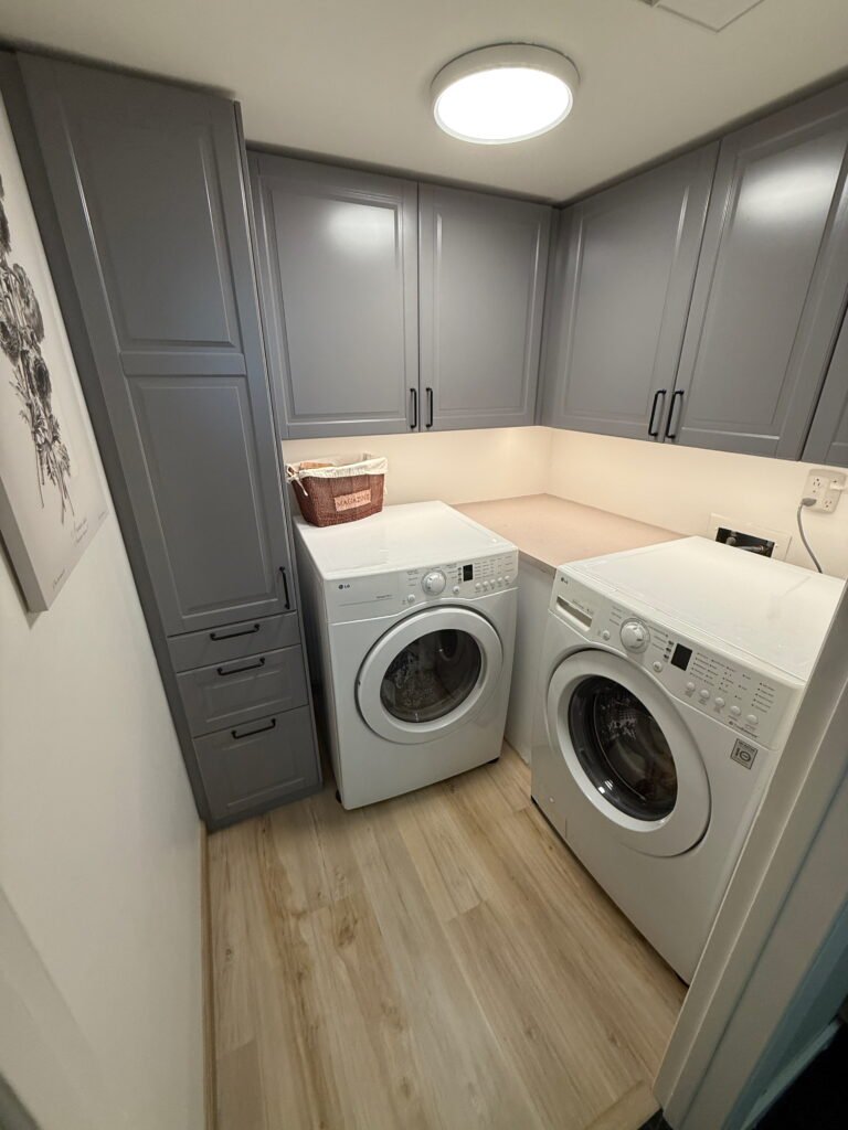 Portland, Oregon laundry room remodel