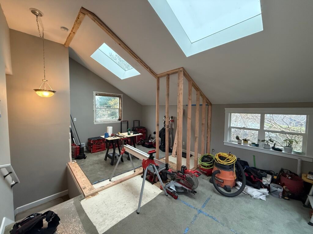 bonus room addition Portland home remodel contractor