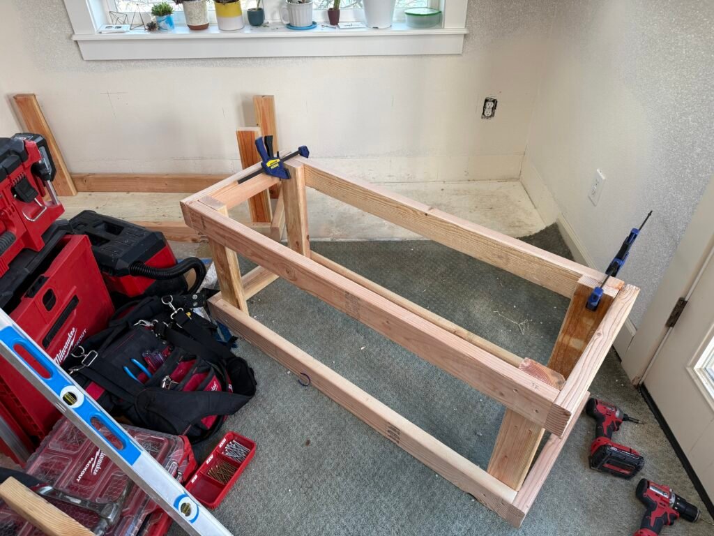 custom window bench